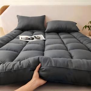 TEMU 접이식 소프트 토퍼 매트리스 바닥 수면 사계절 매트