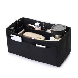 TEMU 펠트 지갑 및 핸드백 보관 가방 | 휴대용, 패션 스타일, 레드, 카키 색상 - 손세탁 또는 드라이 크리닝|지갑