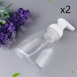TEMU 2개 세트의 탈알레이트 프리 플라스틱 폼 펌프 디스펜서, 10.14oz 무향 비누와 샴푸 병, 가정 및 개인용품 사용