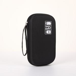 TEMU 1개의 TravelMate 휴대용 USB 충전 케이블 정리 가방 - 디지털 케이블 엉킴 방지 보관 기능이 있는 비전기 코드 관리 케이스(전화 액세서리, 이어폰 및 충전기용)