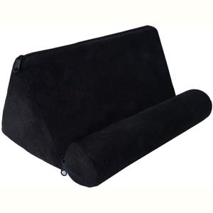 TEMU 부드러운 폴리에스터 태블릿 스탠드 베개, 휴대용 삼각형 독서 패드 iPad, 휴대폰, 책, 침대, 바닥, 책상, 소파, 자동차 사용에 다재다능