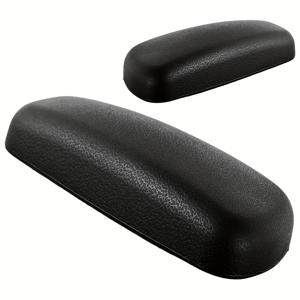 TEMU 2pcs 가죽 자동차 팔걸이 패드 - 자동차, 트럭, SUV용 부드럽고 편안한 무릎 쿠션, 일체형 몰딩 디자인, 모든 차량에 적합, 차량 편안함 향상, 세련된 팔걸이 디자인, 유연한 팔걸이 패드