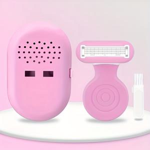 TEMU 세안 슬리버 여성용 면도 키트 - 10개 리필 , 다리 및 겨드랑이용 정밀 트리머, 알코올이 없는, 부드러운 마무리, 여성용 면도기