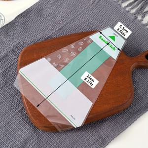 TEMU 99 샌드위치 포장 봉지/투명한 삼각형 빵 포장 봉지/샌드위치, 케이크 쉽게 찢을 수 있는 택배 포장