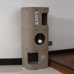 TEMU 필트 대형 공간 애완동물 고양이 나무, 다기능 실내 내구성, 긁힘 방지, 모든 계절 사용 가능, 11파운드까지 견딜 수 있음