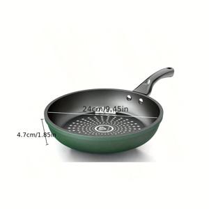 TEMU 스킬렛 24cm, 논스틱, 내구성 강한 다용도 프라이팬, 두꺼운 바닥, 손세척 전용, 인덕션 & 가스레인지용, 다용도 팬,논스틱 표면,고품질 소재,전문 주방