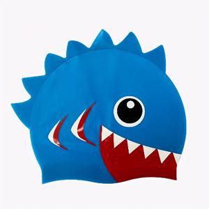 TEMU SEAWING 고탄력 및 방수 상어 실리콘 수영 모자 - 귀여운 만화 물고기 디자인, 미끄럼 방지 성인용 수영 모자, 수영 및 수상 스포츠에 이상적, 실리콘 수영 모자, 장난기 있는 디자인, 내구성 있는 수영복