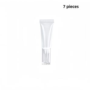 TEMU 7개입 여행용 휴대용 스퀴즈 병 - 파운데이션 메이크업 및 로션용, 10ml/0.34oz 물방울형 팁, 무향 플라스틱, 손세척 전용