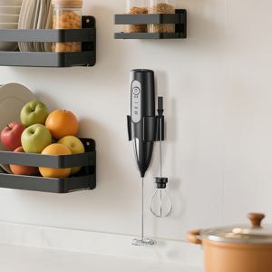 TEMU 3단 USB 충전식 전기 우유 거품기 & 휴대용 음료 믹서 (2-in-1 거품 메이커 & 계란 거품기) - 304 스테인리스 스틸 저소음 휴대용 미니 블렌더|계란찜기