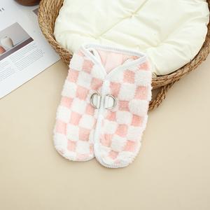 TEMU 소형견 재킷 코트 - 리드 스트랩 & 칼라 포함, 사계절 겨울 봄 가을 따뜻한 스웨터, 핑크/화이트/블랙/그레이 하운드투스 패턴, 버튼 클로저, 포메라니안, 치와와, 시츄용 (핑크, 화이트, 그레이)|강아지옷