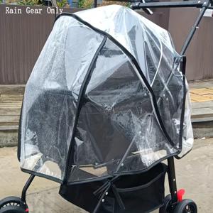 TEMU 올웨더 EVA 유모차 비 커버, 버기 & 애완동물 캐리지용 - & 방수 캐노피, 개, 고양이, 캐리지용 조절 가능한 핏 - 헤비 (유모차 미포함)|강아지유모차