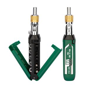 TEMU 14-In-1 헤비 듀티 라쳇 스크루드라이버 세트. 3방향 라쳇 (전진/역방향/잠금), 회전형 마그네틱 비트 홀더, 14개의 통합 비트 (육각/필립스/스타)가 특징이며, 정비공 및 매니아에게 유용합니다.