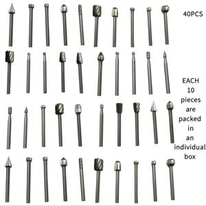 TEMU 박스형 망간 카바이드 고속강 회전 버 세트, 텅스텐 합금 더블컷 조각 연마 헤드, 내구성 우수한 목공 및 연마 밀링 커터, 목공, 금속 드릴링, 조각 및 연마에 적합, 목공용 버, 목공 도구,조각 도구,프로페셔널 등급 버,컴팩트 커터 세트,산업용 커터,내마모성 버,로터리 커터 세트,전문 장인,목공예가