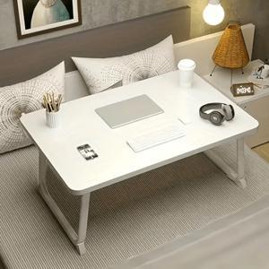 TEMU 1 노트북 침대/소파 테이블, 노트북 테이블, 소파 테이블, 홈 데스크, 컵 홀더가 있는 아침 식사 트레이 테이블, 침대에서 영화 감상, 노트북 침대 프레임, 접이식 다리가 있는 침대 테이블, 침실 기숙사 액세서리, 가정용품|책상|접이식침대