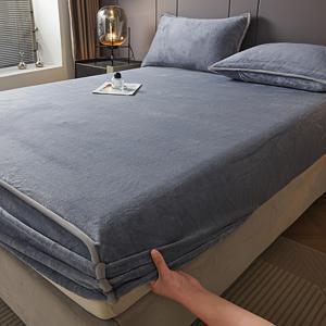 TEMU 1개 침대 시트 - 부드럽고 미끄럼 방지 기능, 세탁기 사용 가능, 주름 방지, 밝은 색상, 폴리에스터 소재, 베갯잇 또는 베개솜 미포함, 침대, 소파용|쇼파침대