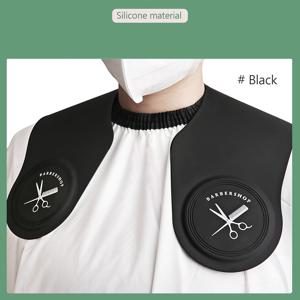 TEMU 실리콘 머리 관리 어깨 망토 성인 미용실 전문가 랩 헤어스타일리스트 머리 자르기 어깨 랩 헤어 스타일링 실용적 편리한 도구