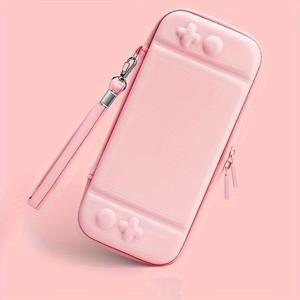 TEMU 스위치 OLED, 스위치 라이트, 스위치 우유 피부에 민감한 더러운 보관 가방, 충돌 방지 슬림 보호 케이스에 적합|가죽가방