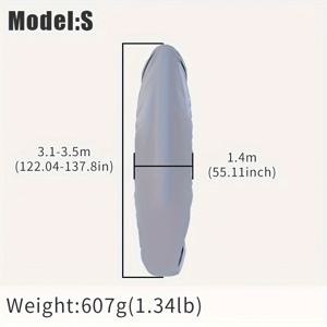 TEMU KOETSU 카약 보호 커버, 카약, 카누, 서핑보드 및 패들보드용 다목적 보트 쉘