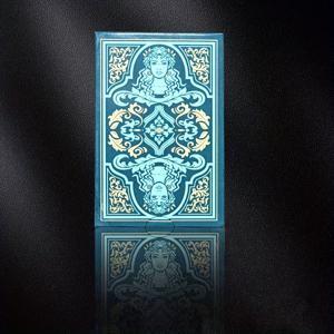 TEMU 방수 PVC 플레잉 카드 - 내구성 있고 유연한 텍사스 홀덤 데크, 캐주얼 게임 및 파티용