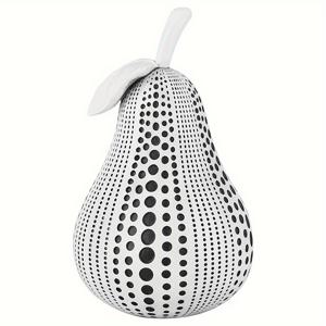 TEMU 레진 과일 모양 장식 인형, 사과/배 디자인, 현대 가정 장식, 전원 필요 없음, 크리스마스, 추수 감사절, 부활절, 할로윈, 거실, 침실, 바 캐비닛 장식에 이상적입니다.