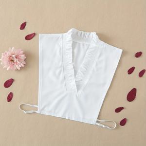 TEMU 가을 겨울 봄 올매칭 페이크 칼라 패션 감성 스웨터 멀티펑셔널 장식 칼라