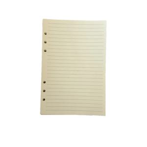 TEMU 240페이지 A5/A6 리필 용지와 바인더 디바이더 - 연필갈이 노트북 삽입용 연갈색 & 흰색 라인 노트 - 플래너, 저널, 예산 책정용 - 6링 루스 리프 디자인으로 쉬운 맞춤 설정, 예산 플래너 삽입 | 깔끔한 디자인 | 쉬운 페이지 제거, 예산 바인더 삽입