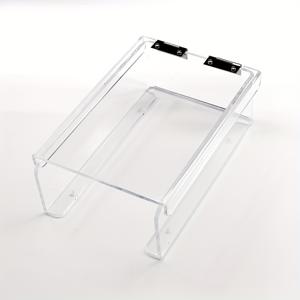 TEMU 아크릴(PMMA) 도어벨 레인 커버, 투명 플립 캡 링, 방수, Ring/Blink/Google/Wyze/Arlo 비디오 도어벨, 카메라 도어벨/도어 키패드/출입 관리/출석 기계와 호환 가능