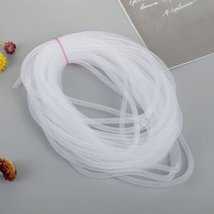 TEMU 1개 플렉시튜브 944.88인치 유연한 메쉬 튜빙 - 탄력 있는 메쉬 튜빙 - 지름 0.315인치 - DIY 공예, 헤어스타일링, 신발, 포장, 의류, 크리스마스 화환 장식에 적합, 크리스마스 최고