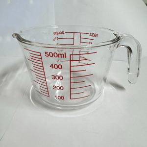 TEMU 대용량 유리 측정 컵, 메트릭 및 제국 측정, 편안한 손잡이, 식품 안전, 전자레인지 및 오븐 안전, 필수 주방 도구