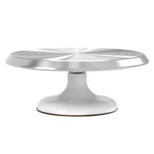 TEMU 10인치 알루미늄 합금 케이크 장식 턴테이블 - 아이싱, 포팅, 케이크 디스플레이를 위한 다중 플레이트가 있는 회전 베이킹 스탠드, 홈 베이커를 위한 DIY 케이크 장식 도구