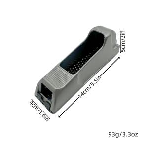 TEMU 휴대용 휴대용 알루미늄 합금 건식 벽지 래스 파일 플레너 - 석면, 벽판, 플라이우드 및 스크래치 보드 엣지에 이상적 - DIY 홈 장식 및 건설 도구, 건설 도구 | 세련된 금속 마감 | 내구성 있는 금속 구조