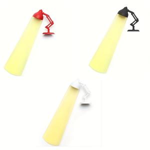 TEMU 3개/세트, 재미있는 만화 책상 램프 북마크 - 내구성이 뛰어난 PP 소재, 독자 소설 책 페이지 마커, 4.52인치*1.18인치*1.69인치