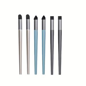 TEMU 3개/6개 오일 파스텔 블렌딩 스틱과 스펀지 브러시, 혼합 색상, 플라스틱, 밝은 캔버스 페인팅을 위한 매칭 브러시 포함