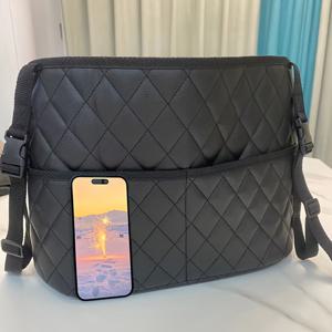 TEMU 1pc 블랙 인조 가죽 자동차 시트 정리함 - 지갑, 핸드백, 책 및 필수품을 위한 다기능 보관 가방 - 가벼우며 휴대하기 편리한 조절 가능한 매달리기 디자인으로 자동차를 정리하고 필수품을 쉽게 접근할 수 있습니다. 자동차 보관 정리함, 청소년 자동차 액세서리