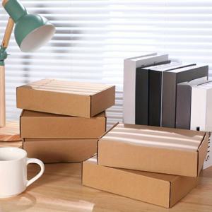 TEMU 100팩 154cm 크래프트 골판지 상자 - 보석, 공예품, 소규모 비즈니스 우편 및 장식용 포장용 튼튼한 배송 박스