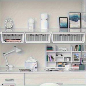 TEMU 3개 레트로 메탈 와이어 보관 바구니 - 설치 필요 없음, 3가지 사이즈 (12.1