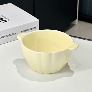 TEMU 1개 - 감자 모양 세라믹 그릇, 샐러드 그릇, 과일 그릇, 수프 그릇, 시리얼 그릇, 스낵 그릇, 파스타 그릇, 새로운 세라믹 식기, 할로윈 식기, 크리스마스 식기, 오븐, 전자레인지, 식기세척기 안전, 주방 용품, 식기 액세서리|전자레인지