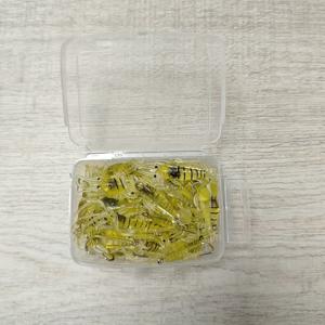 TEMU 30개 리얼리스틱 새우 루어 - 업턴드 훅, 소프트 피싱 베이트, 담수 및 해수용 미끼 (배스, 파이크, 송어, 메기) - 초보자와 전문 낚시꾼을 위한 세부 디자인의 고품질 인공 새우 루어, 쉬운 보관 포장 박스