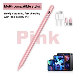 TEMU 아이패드/ 태블릿 호환 펜, 부드러운 필기감, 빠른 충전, 고정밀 및 감도 용량식 펜, iOS 태블릿용 범용, 터치스크린 기기 95%에 적합, 교체용 팁 2개 포함, 타입-C 충전 케이블, 공부, 비즈니스, 게임용 적합, 부드러운 잉크 흐름, 손가락으로 정확함 향상