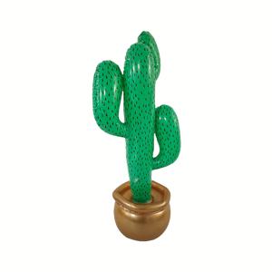 TEMU 1개 초대형 30.31인치 높이 인플레이터블 선인장 장식, 녹색 가시 - 헤비듀티 플라스틱 프리스탠딩 사막 식물, 웨스턴 , 피에스타, 수영장 파티, 생일, 크리스마스, 신코 데 마요용 - 실내/장식, 쉬운 설치 및 보관, 내구성 있는 파티 장식, 사진 배경 및 이벤트용, 생생한 녹색 선인장과 현실적인 가시, 해변 및 카니발 테마에 완벽