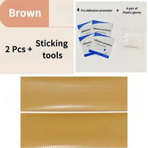 TEMU 2개, 고무 내마모성 미끄럼 방지 신발 밑창 패치 + 신발 도구, 신발 밑창 키트, 고무 재질, 3가지 색상 선택 가능, DIY 신발 밑창, 편리하고 내구성 있음, 자체 접착, 두꺼운, 접착 도구 포함, 발뒤꿈치 , 신발 패드, 신발 액세서리, 발뒤꿈치 패드, 신발 쿠션, 신발 보호대, 발 아치 지지대