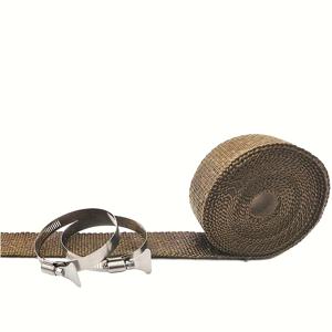 TEMU 1롤 유리섬유 내화성 굴뚝 파이프 랩 테이프 - 스토브 파이프, 굴뚝, 벽난로 플루에 적합한 고강도 내열 보호 커버 (마그네슘 봉/부싯돌 미포함) - 나무/바이오매스/연소 기기 호환