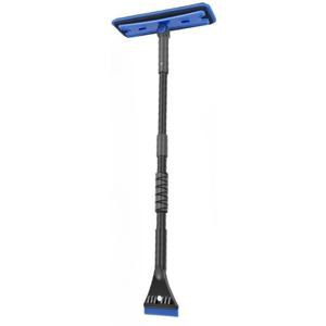 TEMU 헤비듀티 수동 아이스 채퍼 - 헤비 ABS// 눈 제거 시스템 및 텔레스코픽 폴 포함, 분리형 겨울용 차량 아이스 스크래퍼 (SUV, 트럭, RV, 보트용) (전원 불필요)