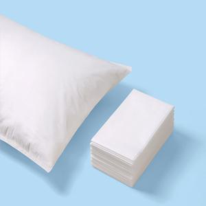 TEMU 20매 두꺼운 일회용베개커버 현대적이고 심플한 화이트 디자인으로 위생적이고 편리하게 사용할 수 있어 호텔 침실 여행 뷰티샵에 적합한 실용 아이템