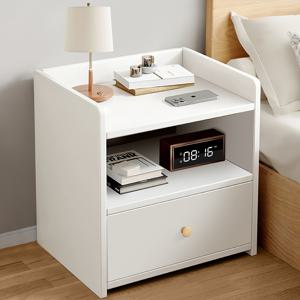 TEMU AOSOM 협탁 침대 거실 옆 틈새 2단 수납장 - 현대적인 나무 침대 테이블, 쉬운 조립, 단단한 나무 다리, 거실 또는 침실에 완벽함, 침실 나이트 스탠드 | 디자인 | 나무 구조, 침실 나이트 스탠드 공간 절약형 홈 데코|침대협탁