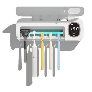 TEMU Kleeno 가정용 무선 칫솔살균기 자동순환살균모드 UVC 칫솔건조기 칫솔소독기 LED 디스플레이