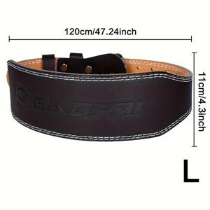 TEMU 스쿼트 및 데드리프트용 원 피트니스 허리 벨트, 남성 스포츠 웨이트 트레이닝 보호 장비 강화 리프팅 스트랩