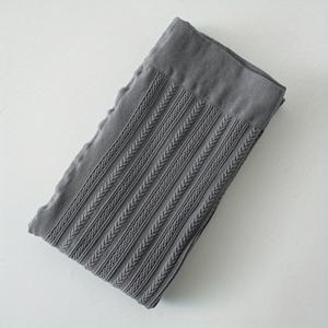 TEMU 여성용 기하학적 수직 줄무늬 & 케이블 패턴 타이츠 - 플러스 사이즈 봄/가을 패션 레깅스, 손세탁 전용, 하이웨이스트 레깅스, 일상 편안한 착용감, 캐주얼 웨어 레깅스, 질감 있는 다리 디자인, 부드러운 소재