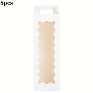 TEMU 8개 우아한 염료 서브림레이션 유리 디스플레이 상자 - 12oz, 16oz, 20oz 유리 주전자, 물병 및 빈 컵에 완벽합니다 - DIY 선물, 공예 및 특별한 기회에 이상적 - 영어 텍스트, 유리 소재, 선물 제시|장식 유리 상자|종이 구조, 유리 주전자 장식