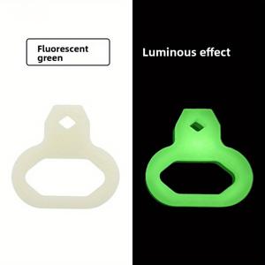 TEMU 1개 야광 빠른 분리형 랜야드 - 스쿠버 다이빙 레귤레이터 마우스피스용 고강도 비상 회수 루프, 저조명 시 안전 슬리브 및 카라비 클립 (다이버 호환 교체품), 수중 장비, 발광 액세서리, 안전한 고정, 수중 탐험가용